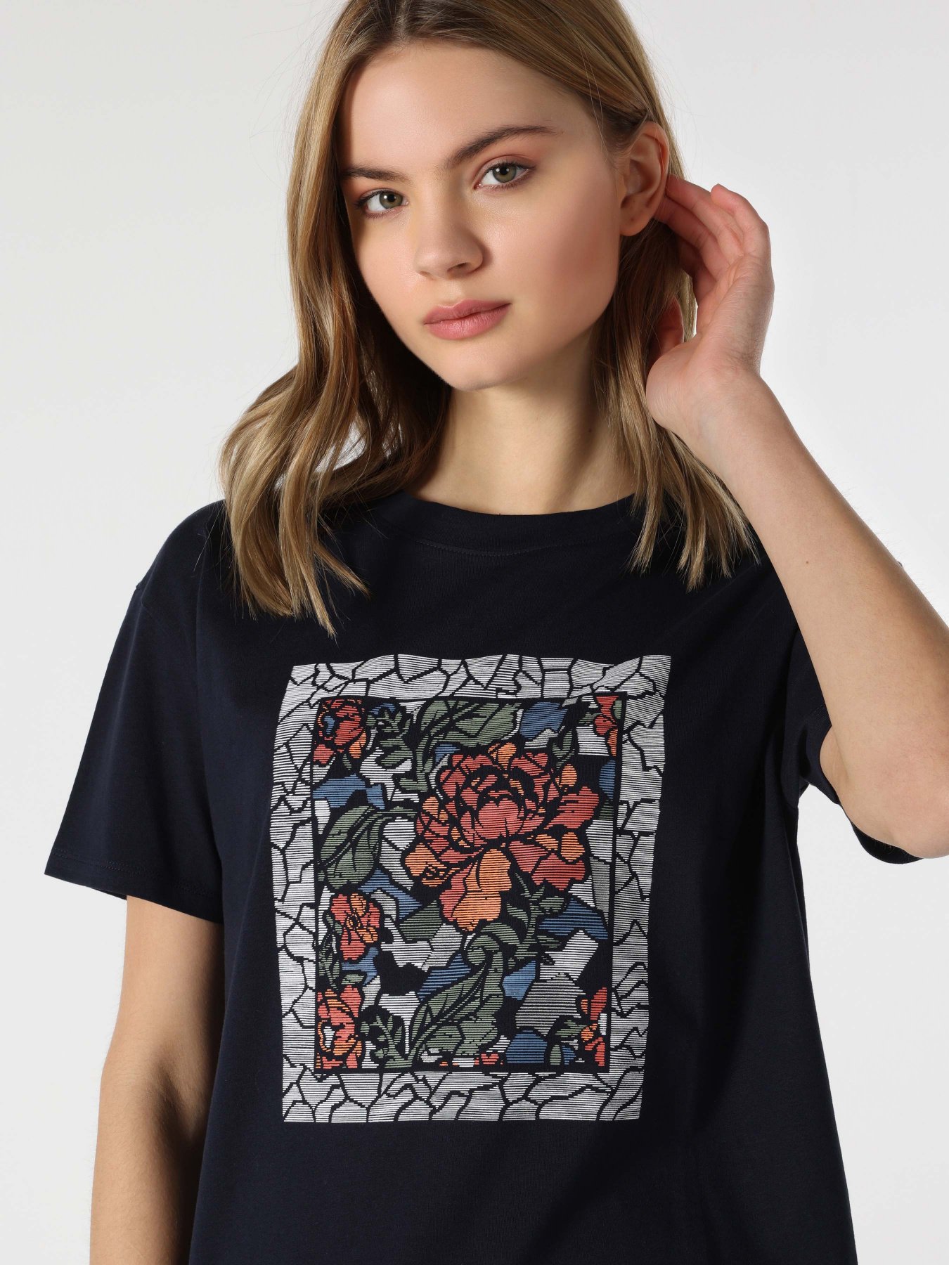 Футболка Colin’s модель CL1063352NAV Фото