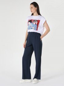 Брюки палаццо Colin’s модель CL1063367NAV Фото