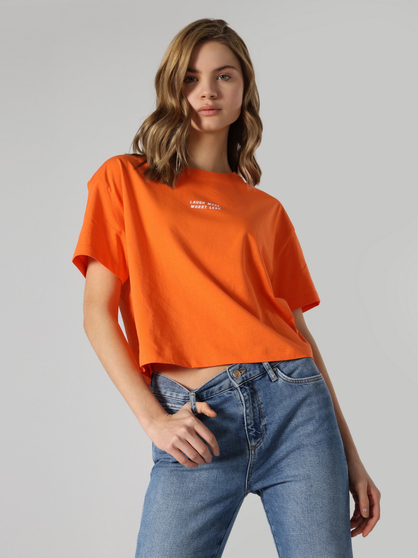 Футболка Colin’s модель CL1063434ORA Фото