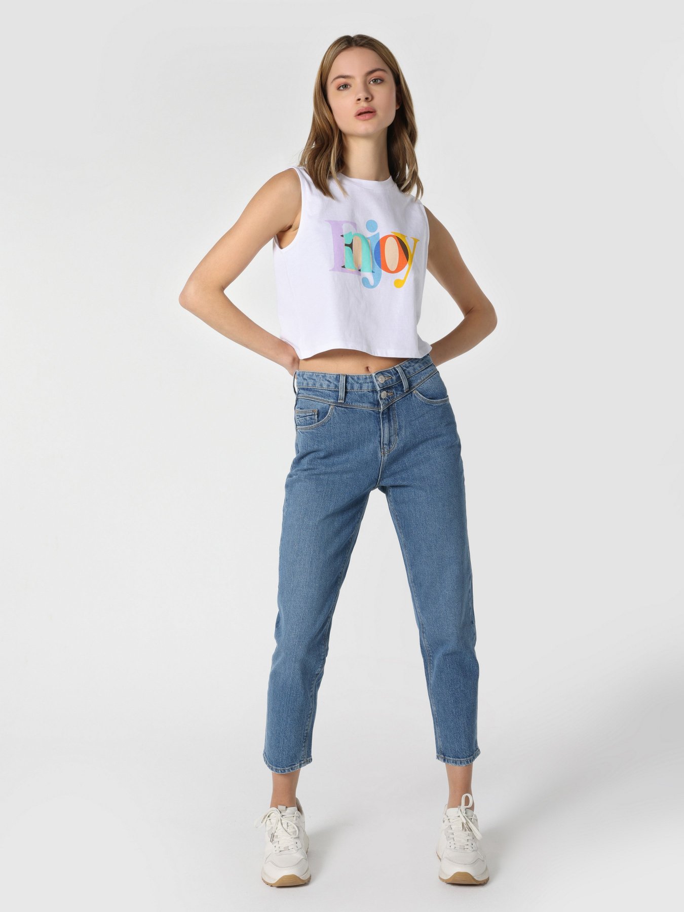 Зауженные джинсы Colin’s 896 Maria модель CL1063499DN42506 Фото