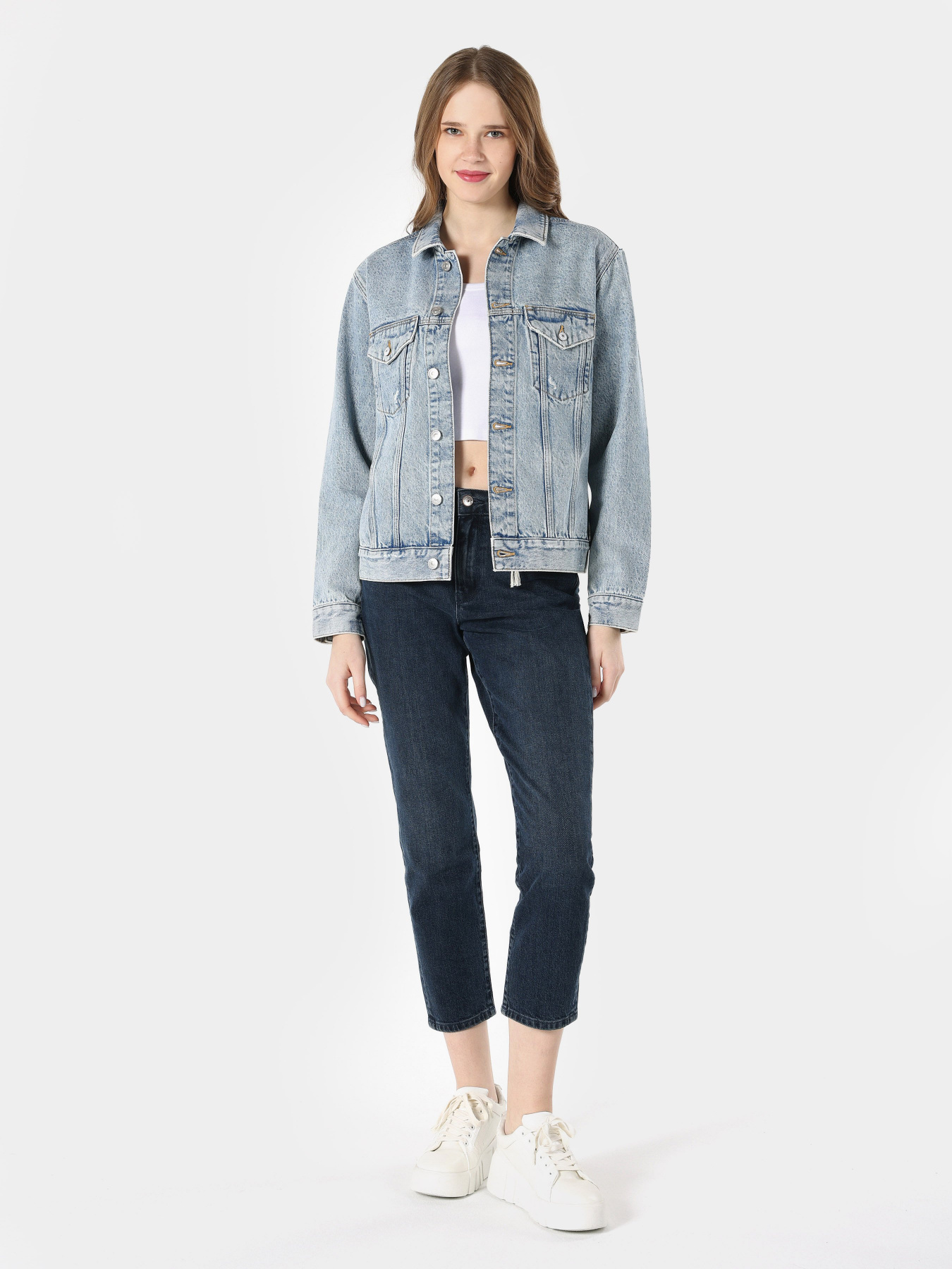 Джинсова куртка Colin’s модель CL1063514DN42519 Фото