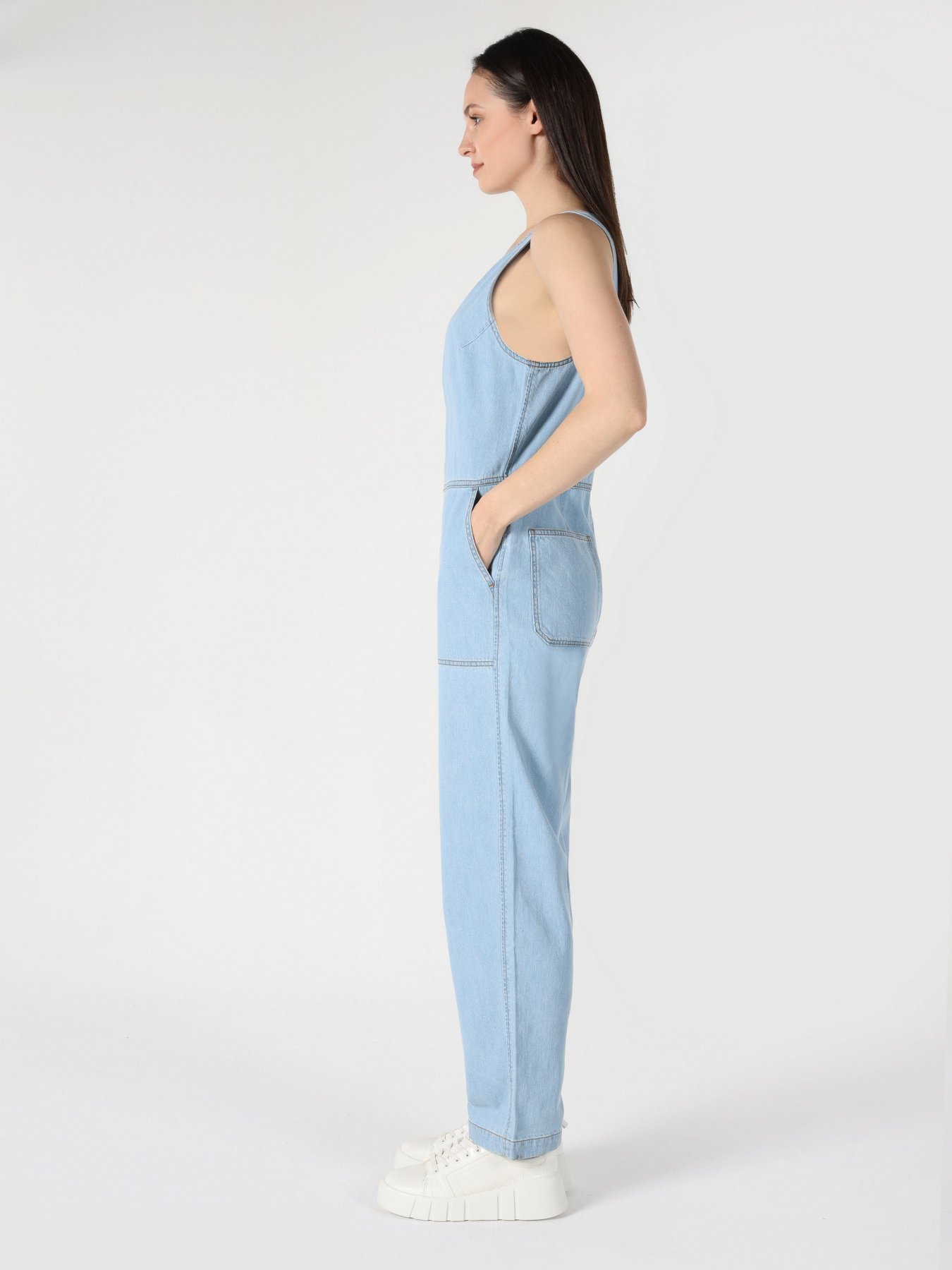 Джинсовый комбинезон Colin’s модель CL1063522DN00146 Фото