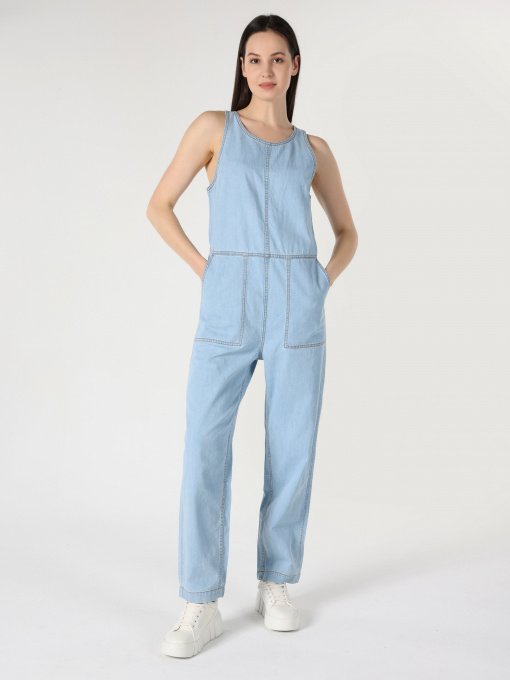 Джинсовый комбинезон Colin’s модель CL1063522DN00146 Фото