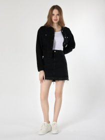 Юбка мини Colin’s модель CL1063557DN05026 Фото