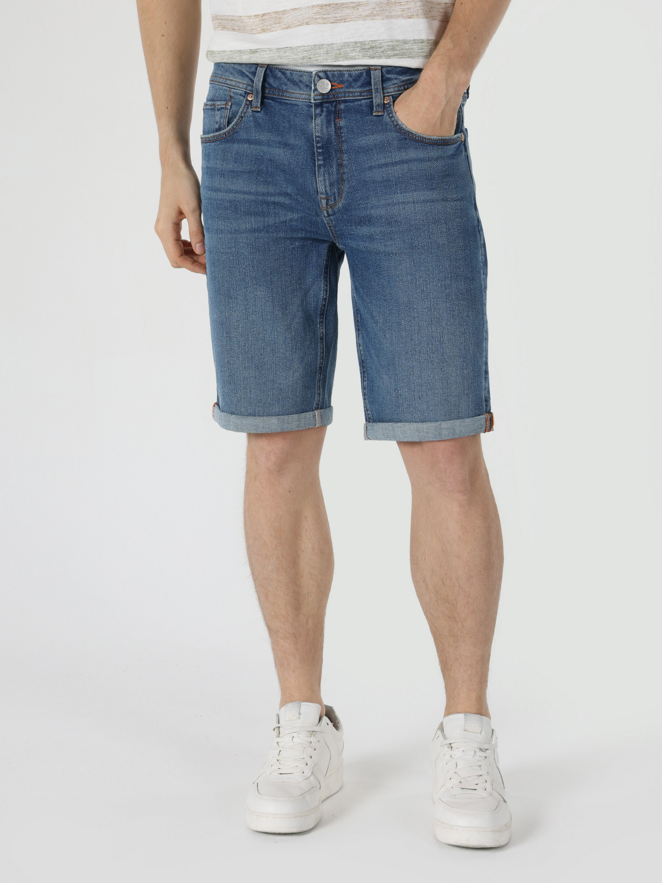 Шорти джинсові Colin’s модель CL1063603DN00203 Фото