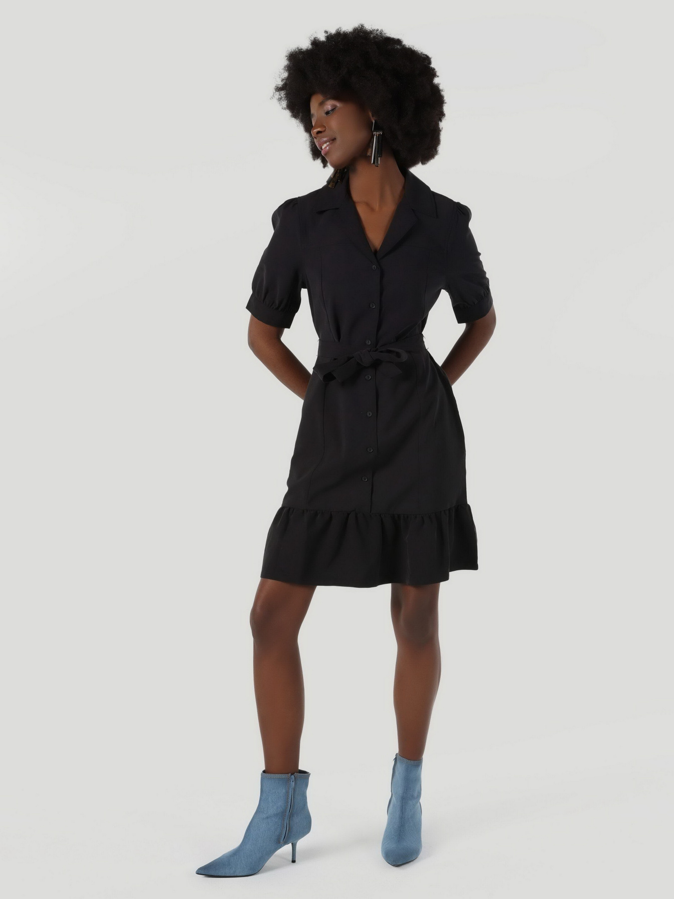 Платье мини Colin’s модель CL1057649BLK Фото