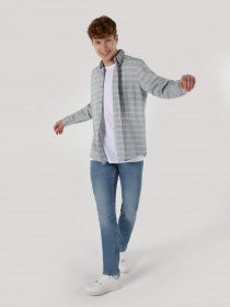 Сорочка повсякденна Colin’s модель CL1059609GRA Фото