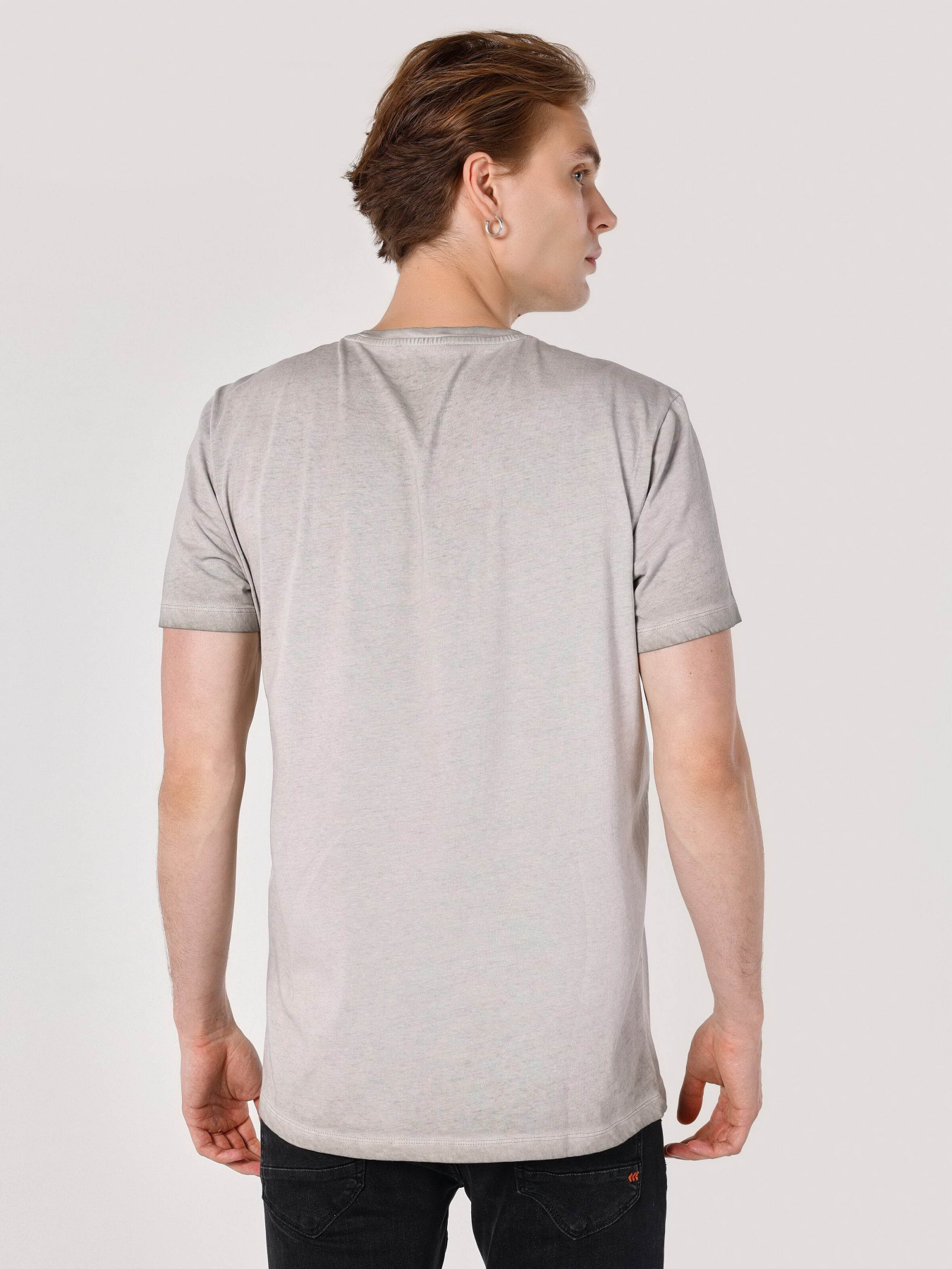 Футболка Colin’s модель CL1060079GRA Фото