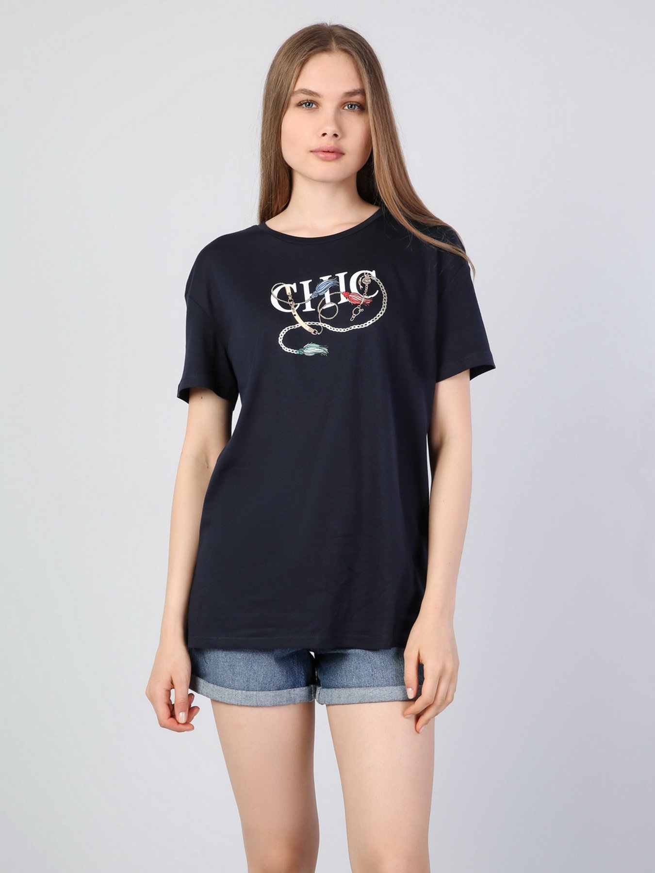 Футболки и поло Colin’s модель CL1046134NAV Футболки и поло Colin’s модель CL1046134NAV Фото