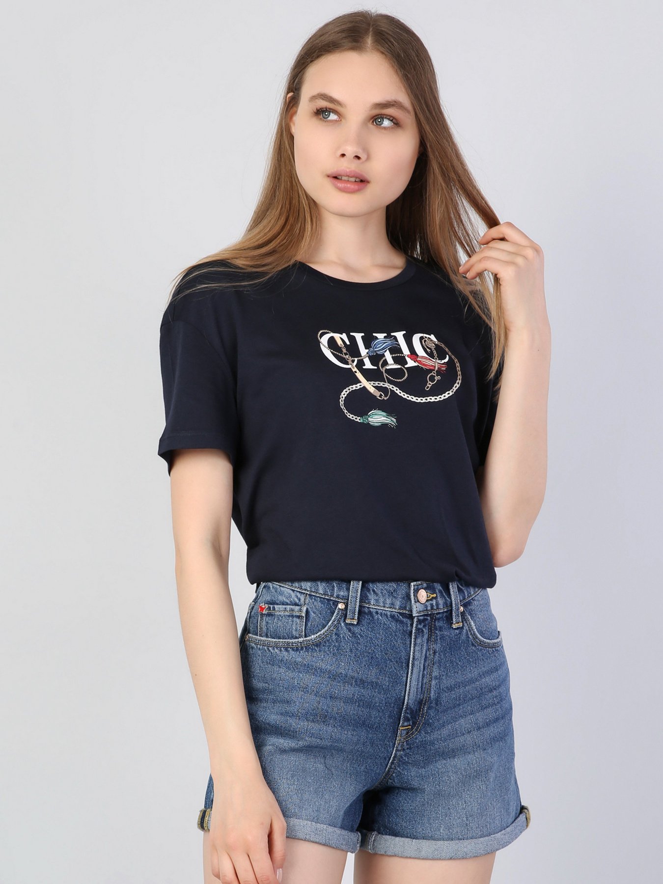 Футболки и поло Colin’s модель CL1046134NAV Футболки и поло Colin’s модель CL1046134NAV Фото