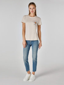 Футболка Colin’s модель CL1060801BEI Фото