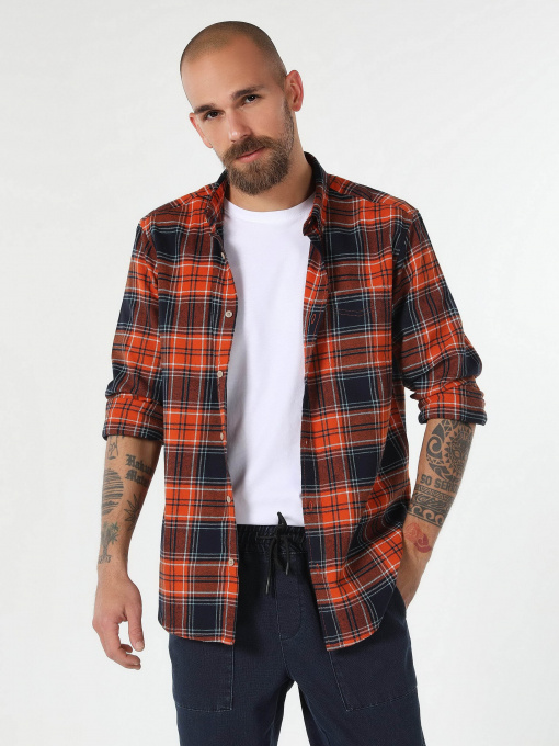 Рубашка повседневная Colin’s модель CL1061136ORA Фото