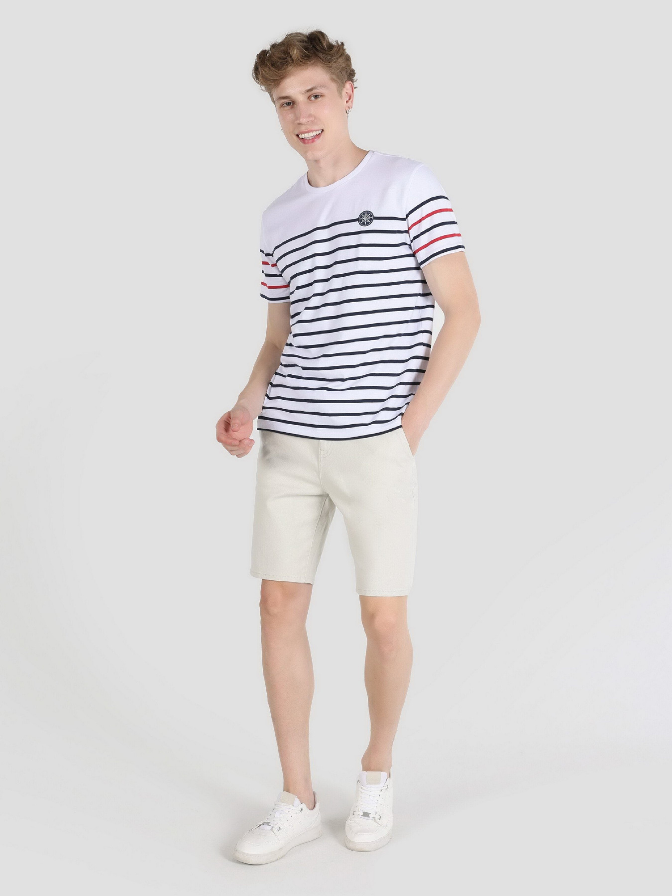 Футболка Colin’s модель CL1061560WHT Фото