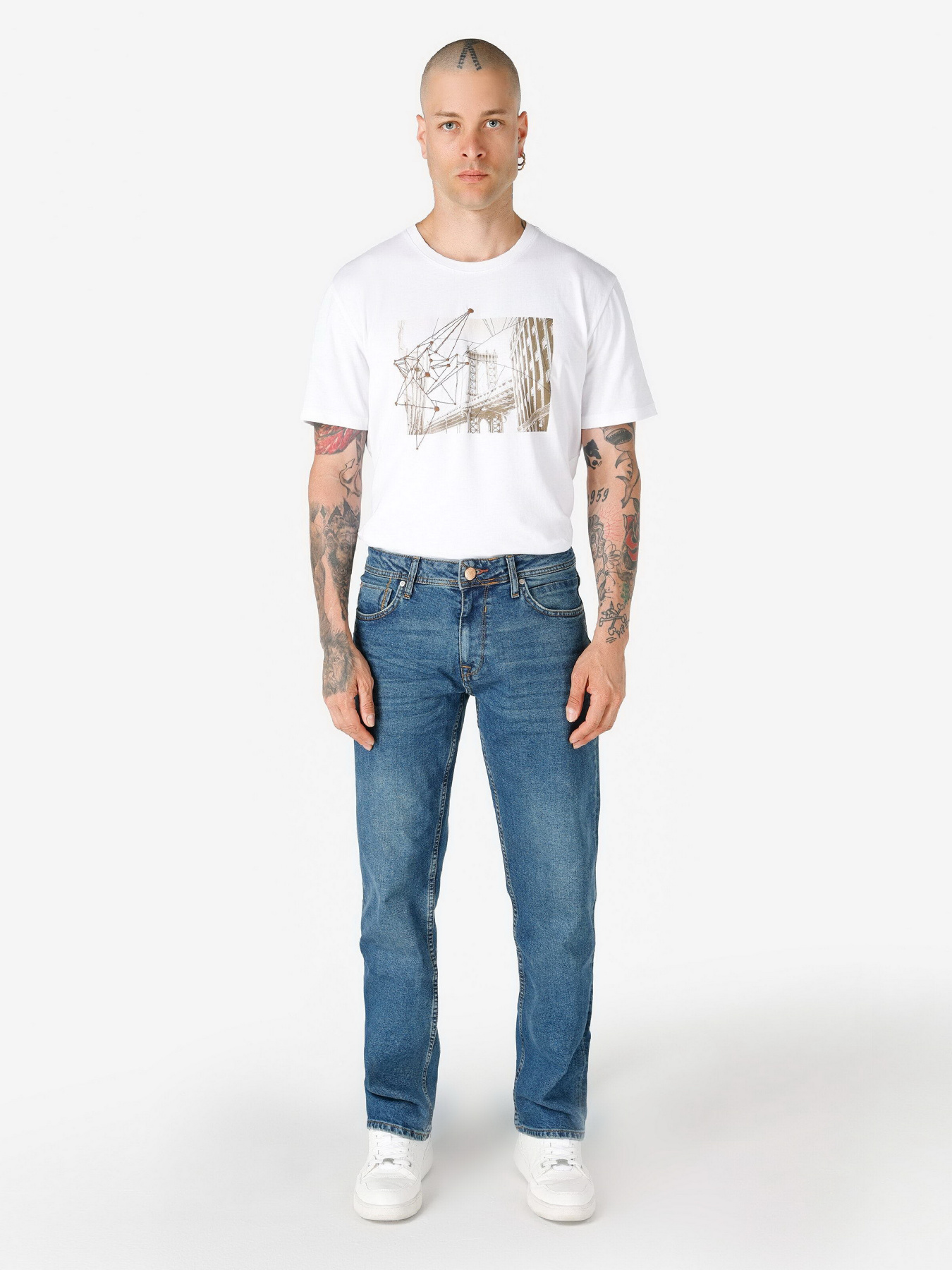 Прямые джинсы Colin’s модель CL1062413DN41672 Прямые джинсы Colin’s модель CL1062413DN41672 Фото