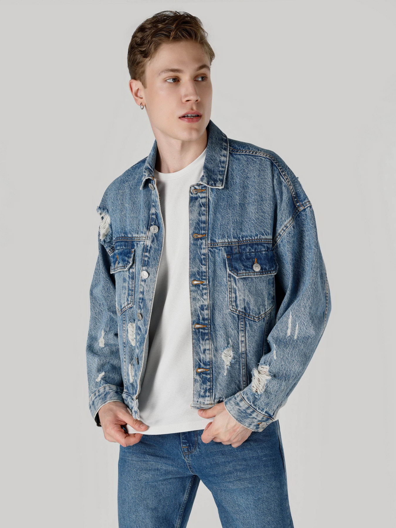 Джинсовая куртка Colin’s модель CL1062450DN42470 Фото