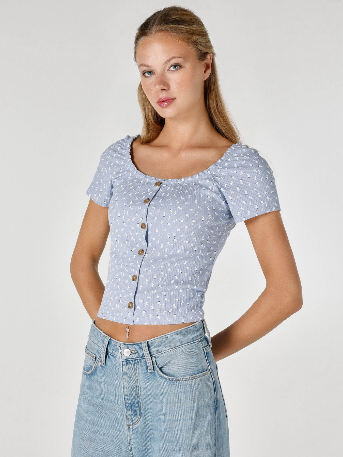 Футболка Colin’s модель CL1062531BLE Фото