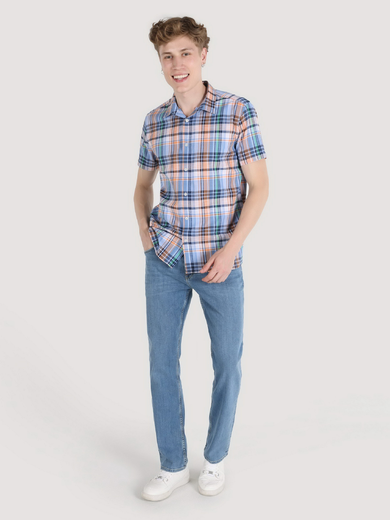 Рубашка повседневная Colin’s модель CL1062610MTC Фото