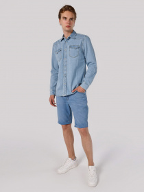 Шорты джинсовые Colin’s модель CL1062639LBL Фото