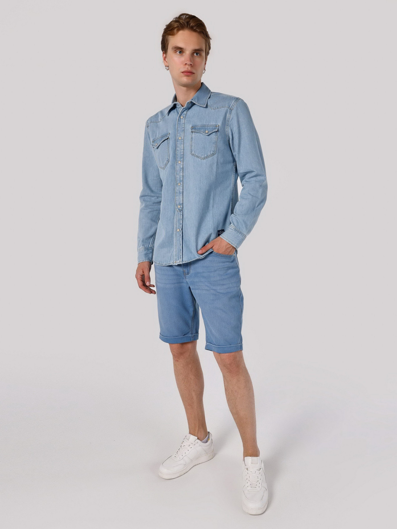 Джинсові шорти Colin’s модель CL1062639LBL Фото