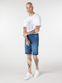 Шорты джинсовые Colin’s модель CL1062639NAV Фото