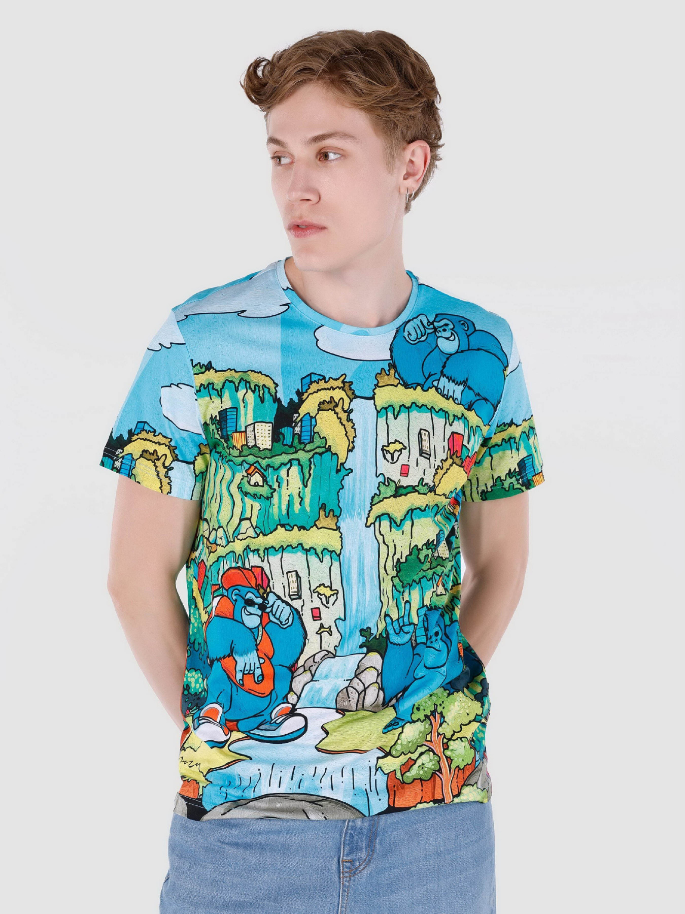 Футболка Colin’s модель CL1062671MTC Фото