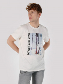 Футболка Colin’s модель CL1062700WHT Фото