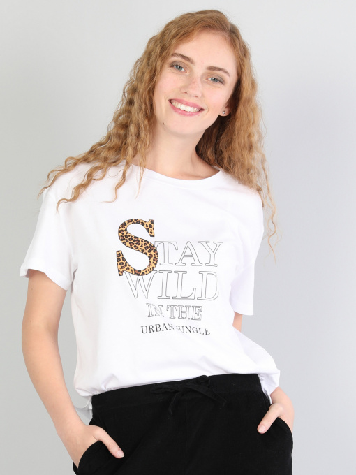 Футболки і поло Colin’s модель CL1046147WHT Фото