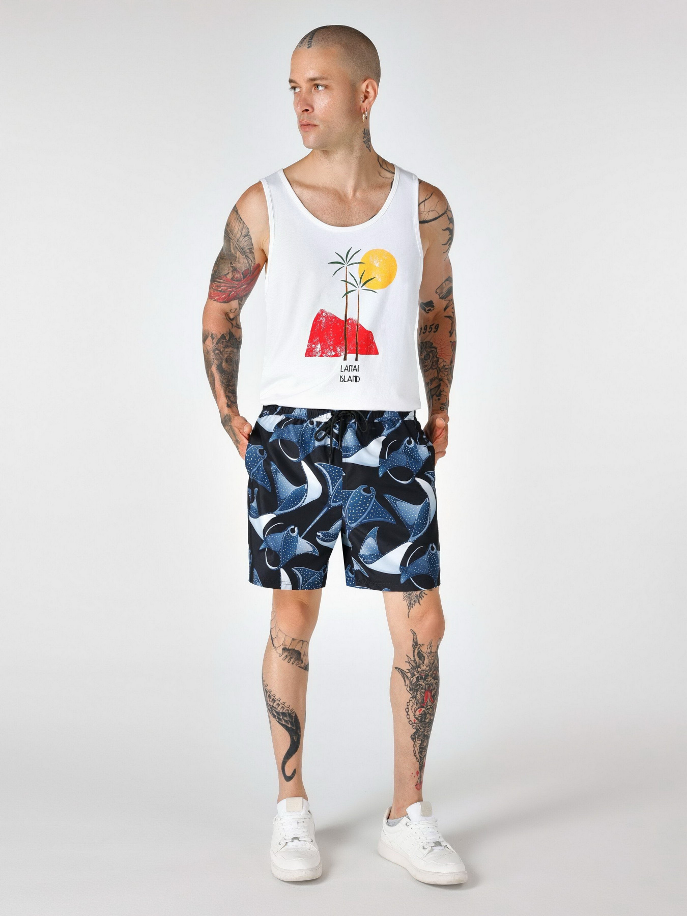 Шорты для плавания Colin’s модель CL1063398BLK Фото