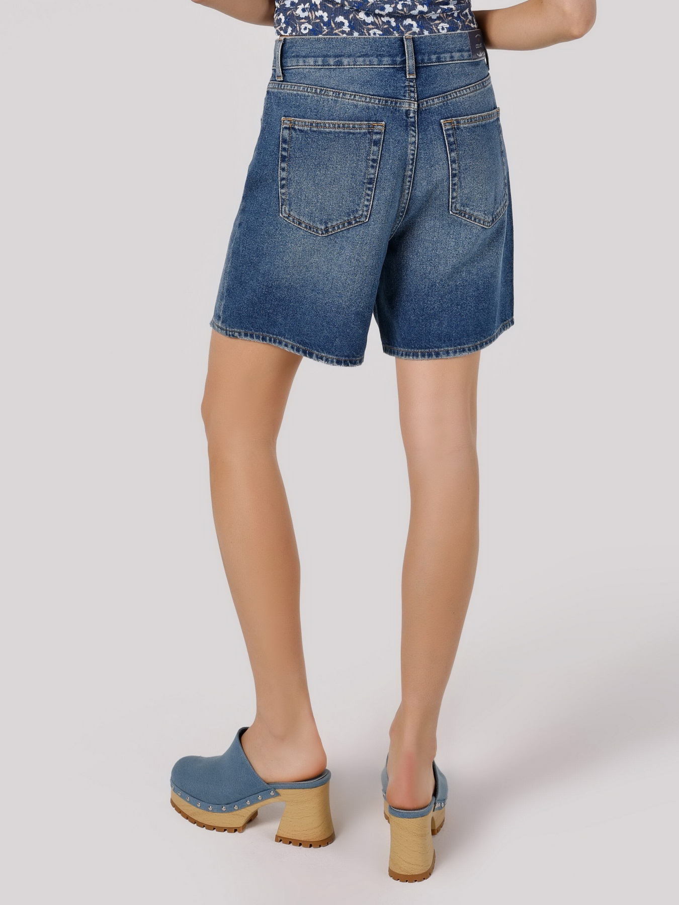 Шорты джинсовые Colin’s модель CL1063555DN42543 Фото