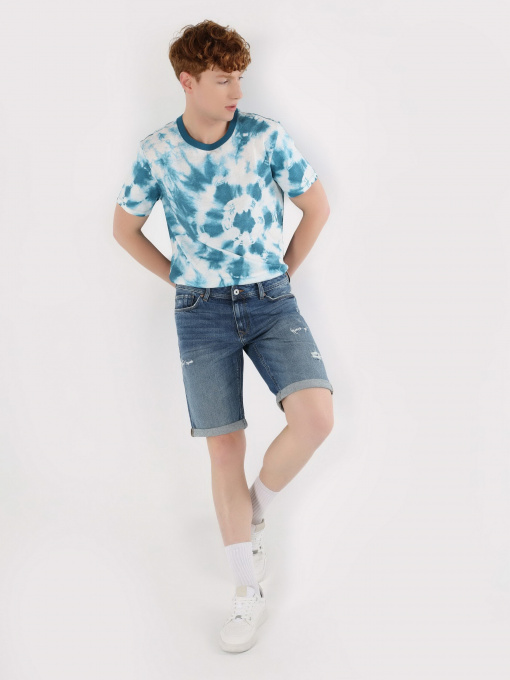 Шорты джинсовые Colin’s модель CL1063593DN42601 Фото