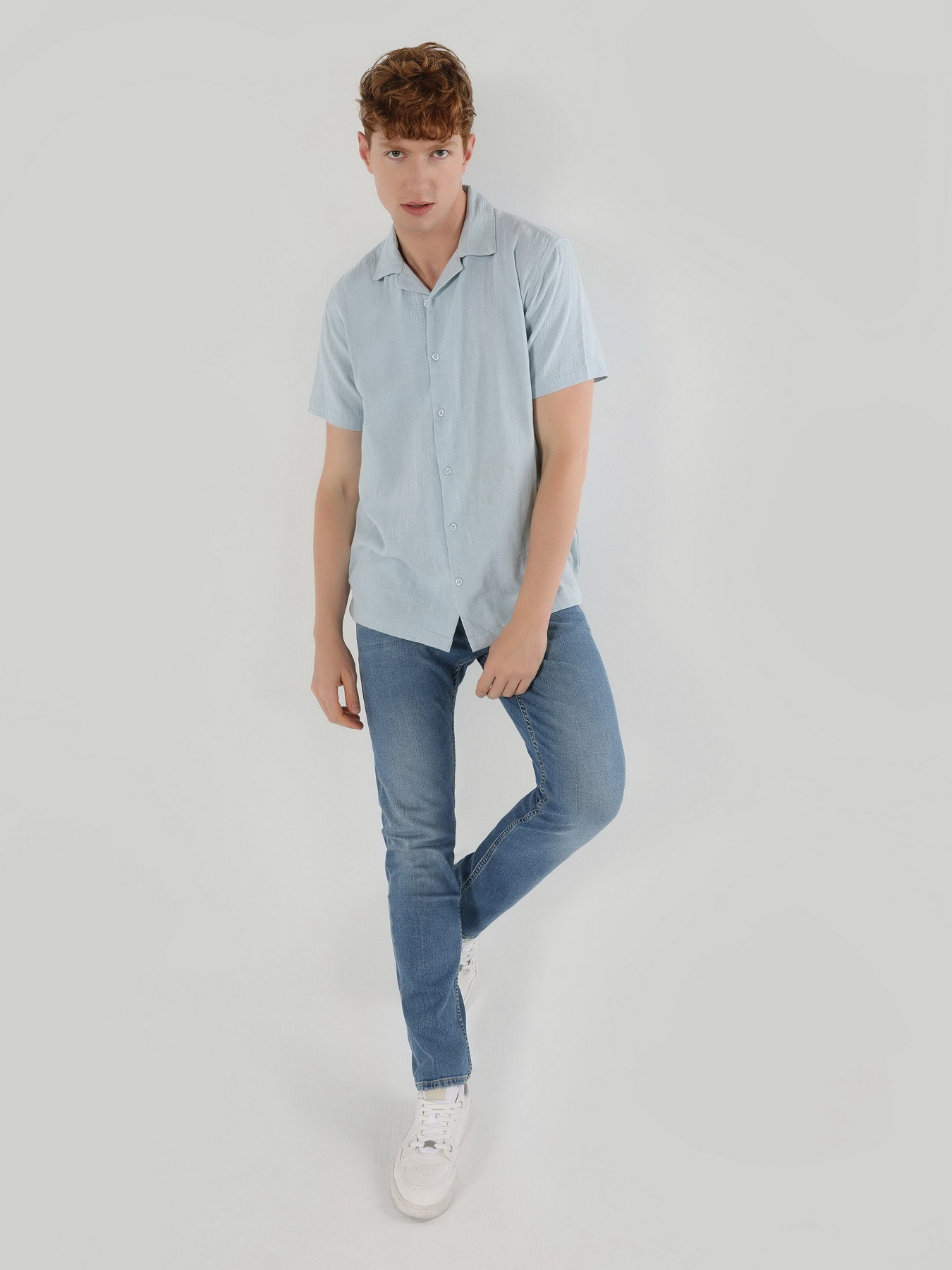 Сорочка повсякденна Colin’s модель CL1063633LBL Фото