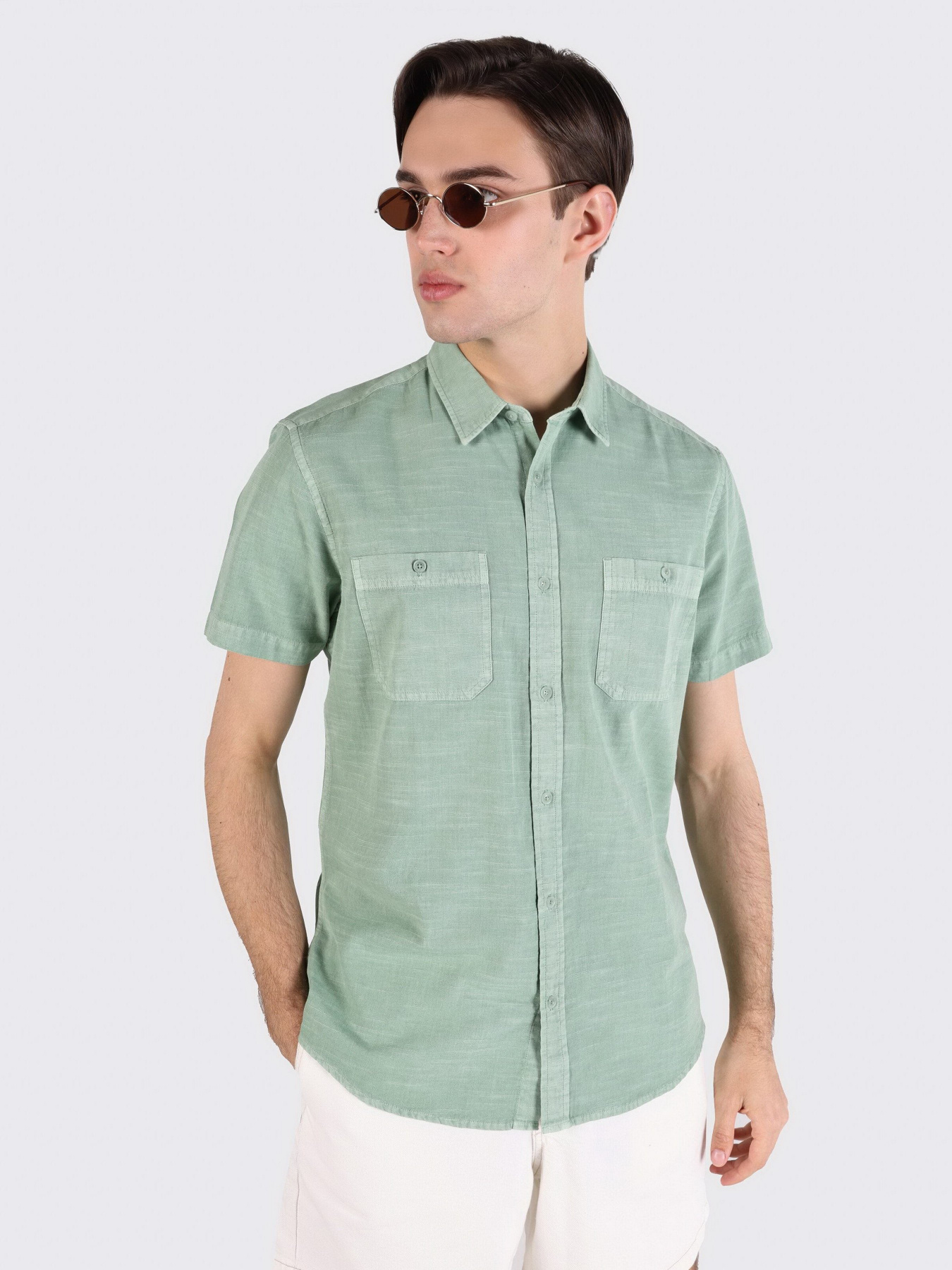 Сорочка повсякденна Colin’s модель CL1063641FGR Фото