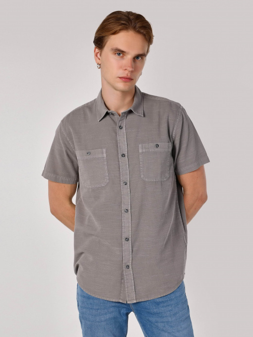 Рубашка повседневная Colin’s модель CL1063641GRA Фото