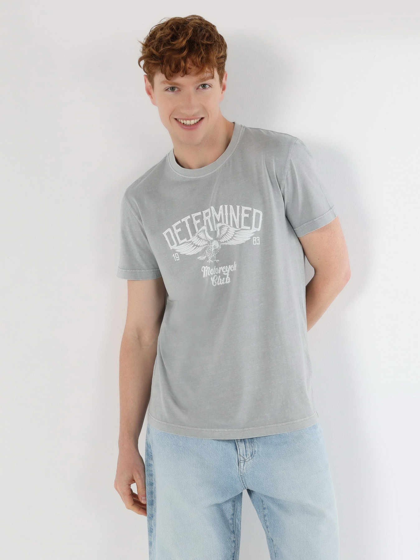 Футболка Colin’s модель CL1063660LGR Фото