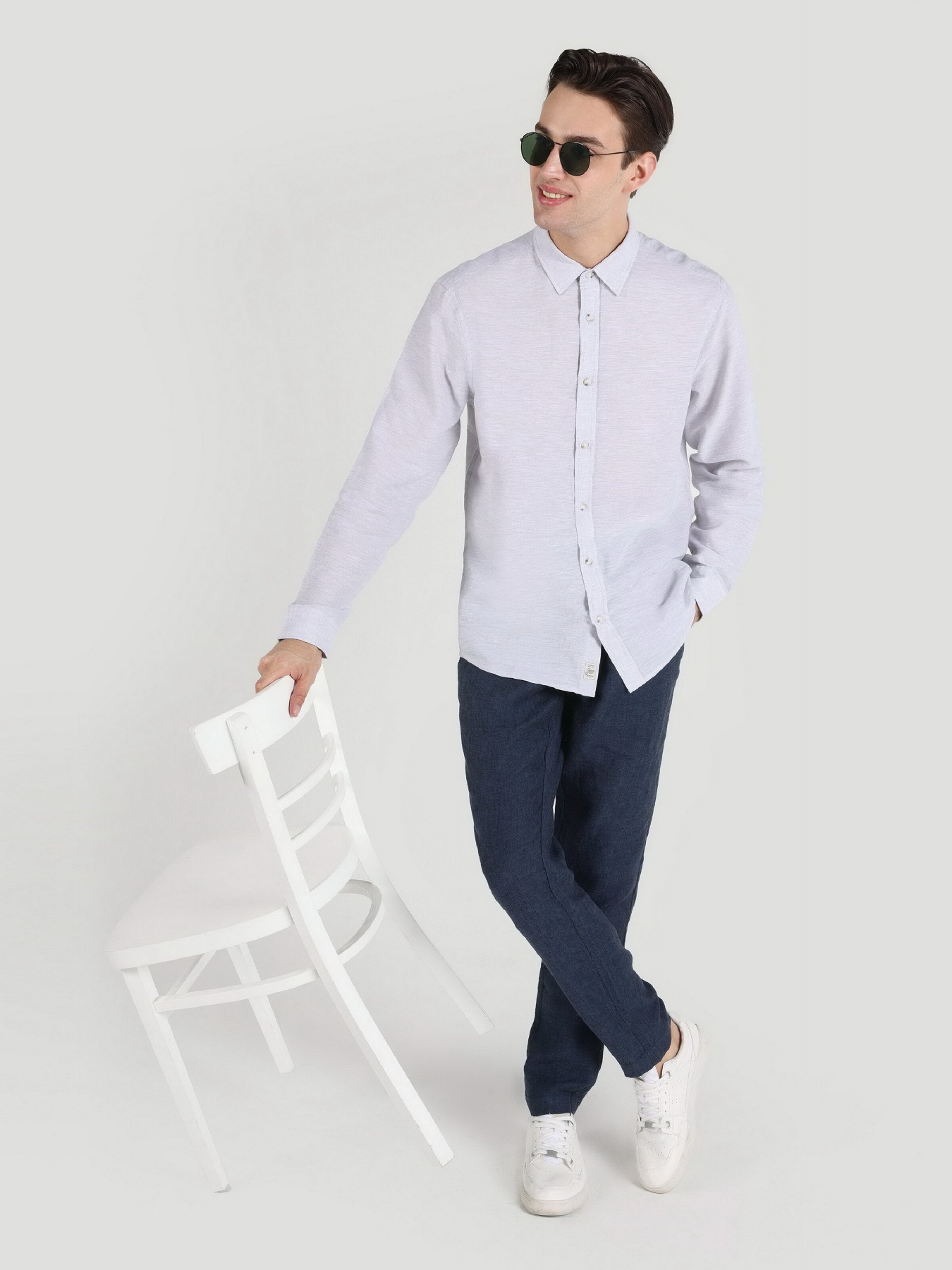 Сорочка повсякденна Colin’s модель CL1063686LGR Сорочка повсякденна Colin’s модель CL1063686LGR Фото