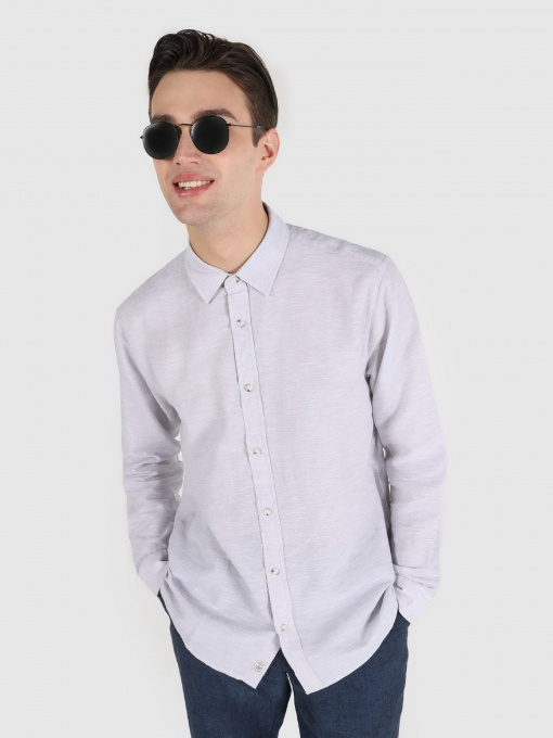 Рубашка повседневная Colin’s модель CL1063686LGR Фото