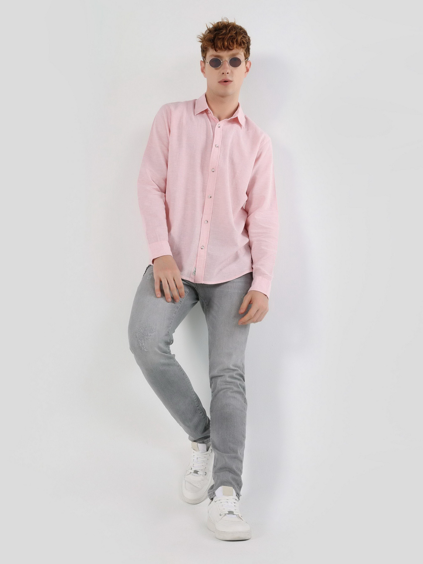 Сорочка повсякденна Colin’s модель CL1063686PIN Сорочка повсякденна Colin’s модель CL1063686PIN Фото