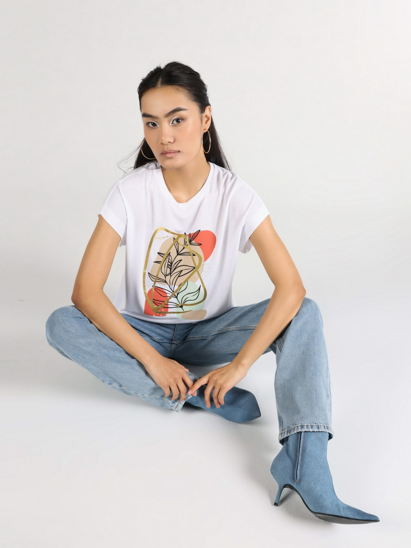 Футболка Colin’s модель CL1063831WHT Фото