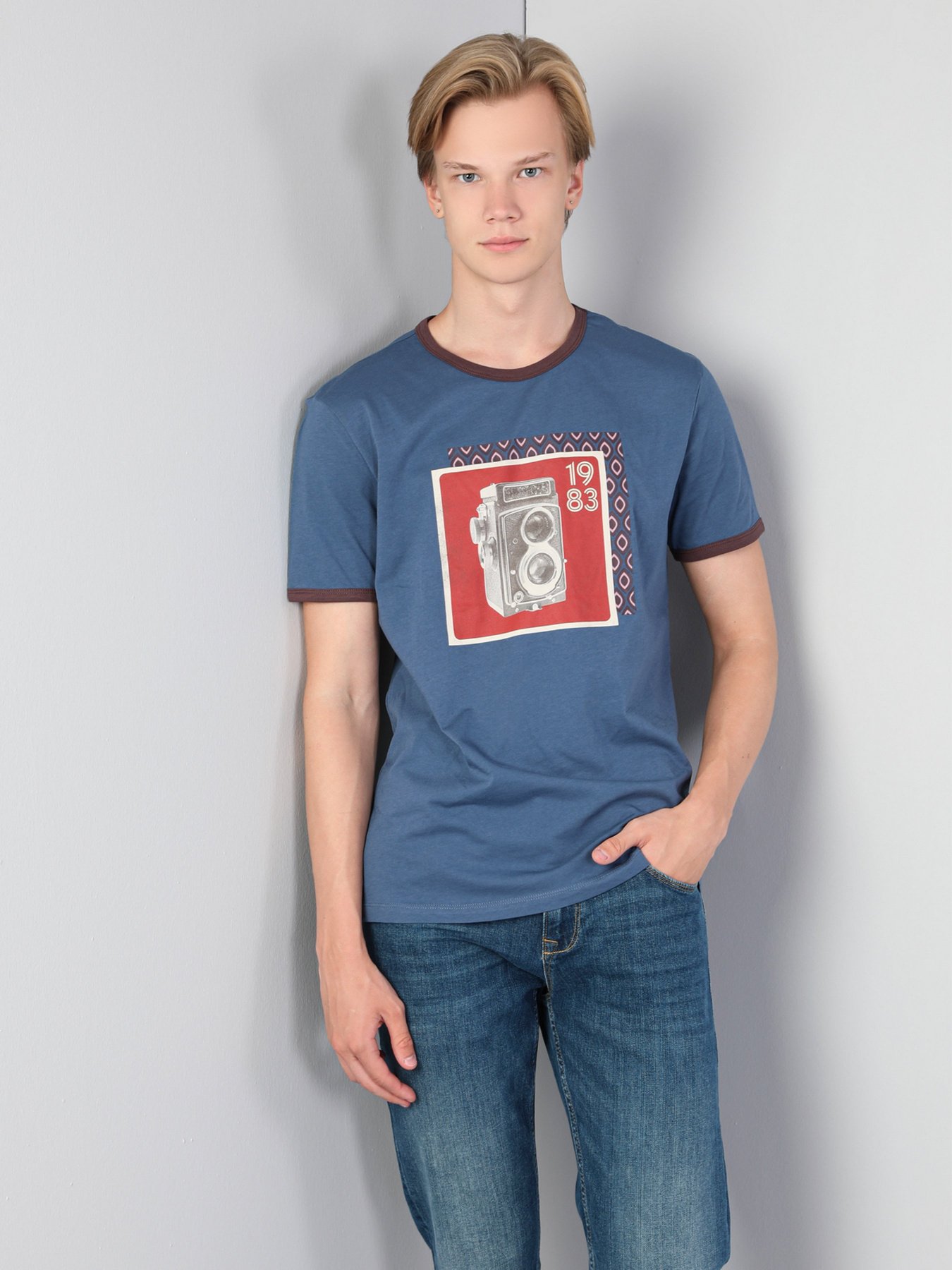 Футболки и поло Colin’s модель CL1046342NAV Фото