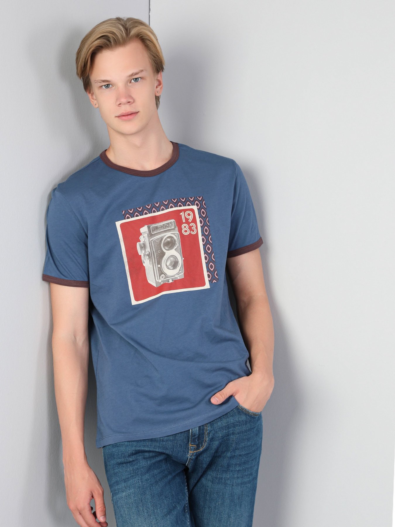 Футболки и поло Colin’s модель CL1046342NAV Фото