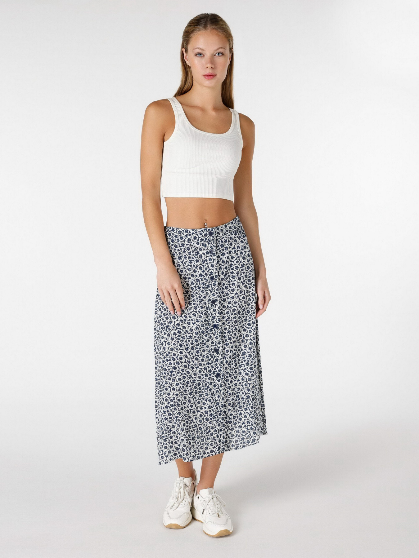 Спідниця міді Colin’s модель CL1063898NAV Фото