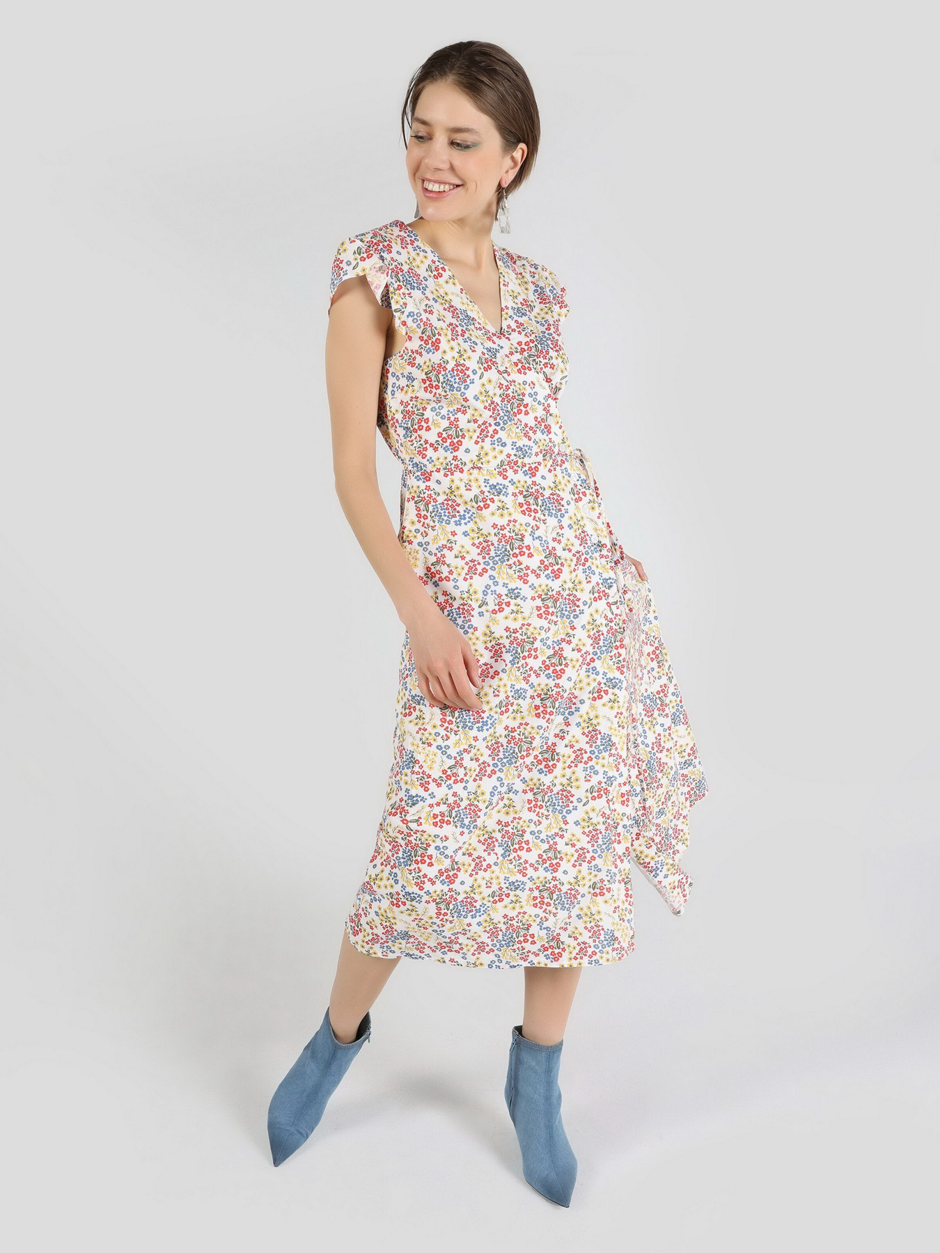 Платье миди Colin’s модель CL1063943MTC Фото