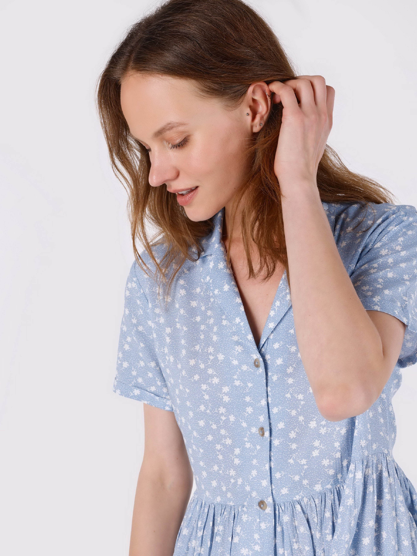 Сукня міді Colin’s модель CL1063966BLE Фото