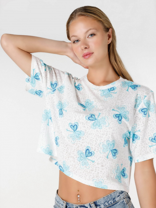 Футболка Colin’s модель CL1063996WHT Фото