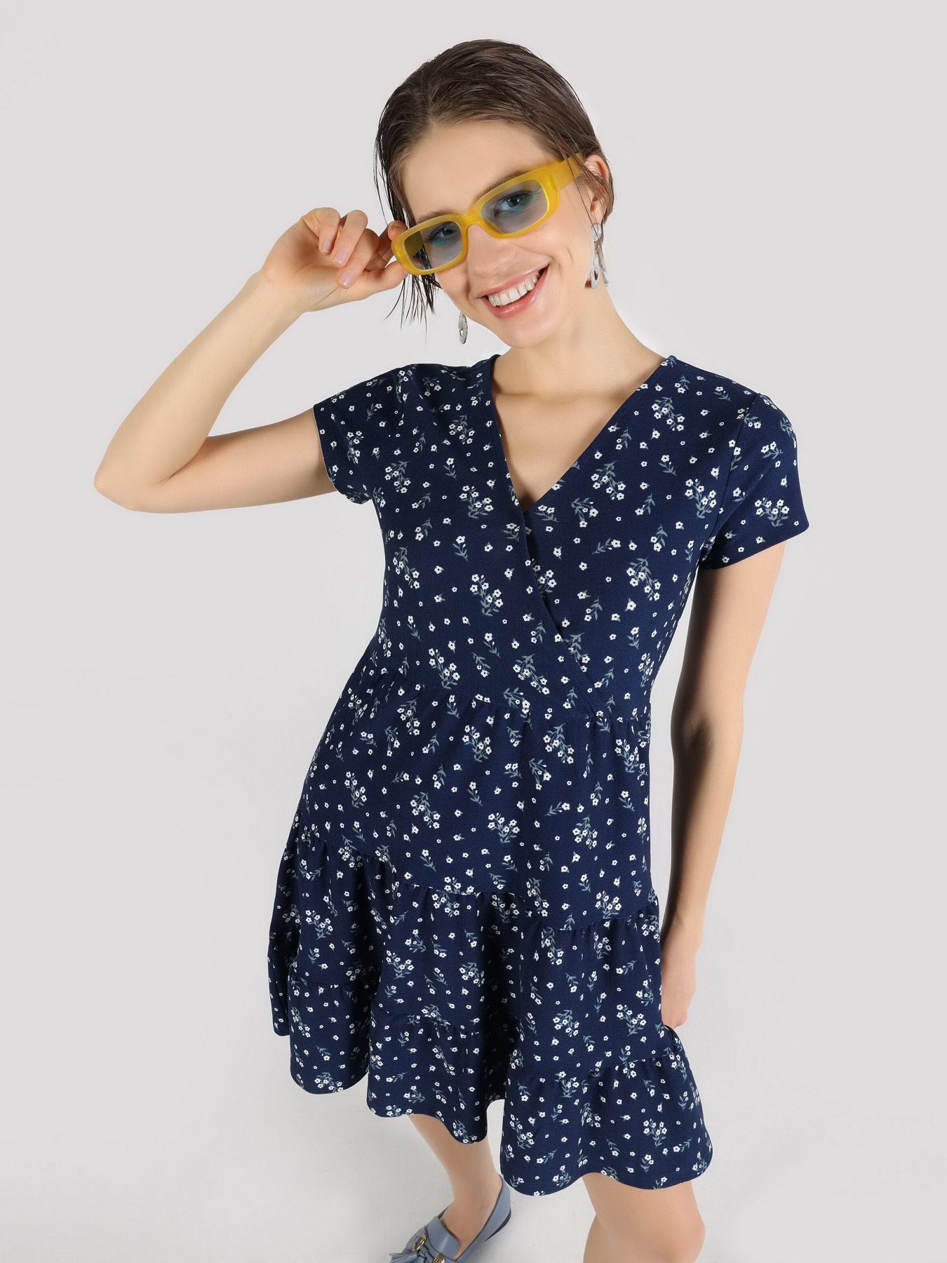 Платье мини Colin’s модель CL1064037NAV Фото