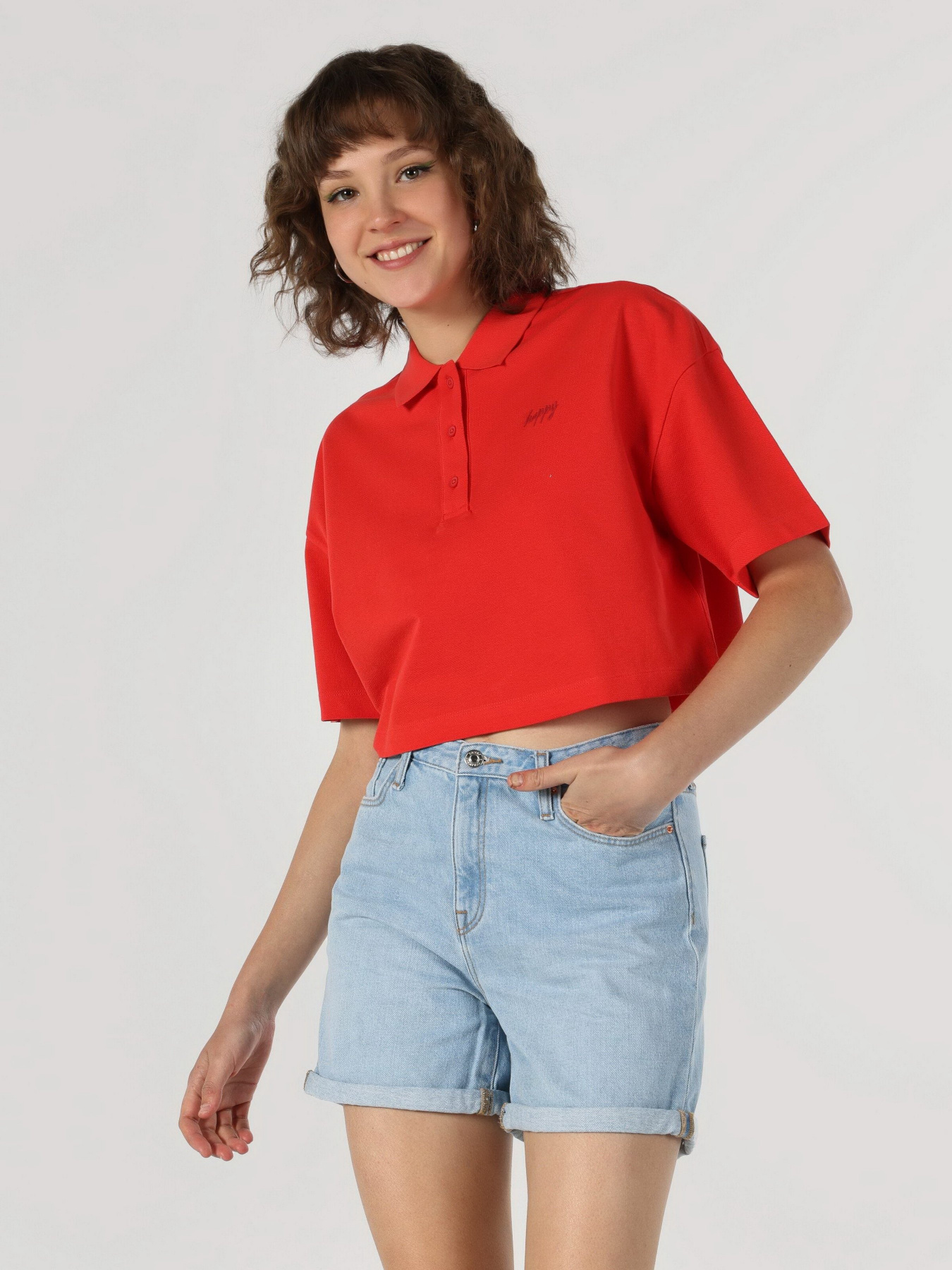 Футболка Colin’s модель CL1064047RED Фото