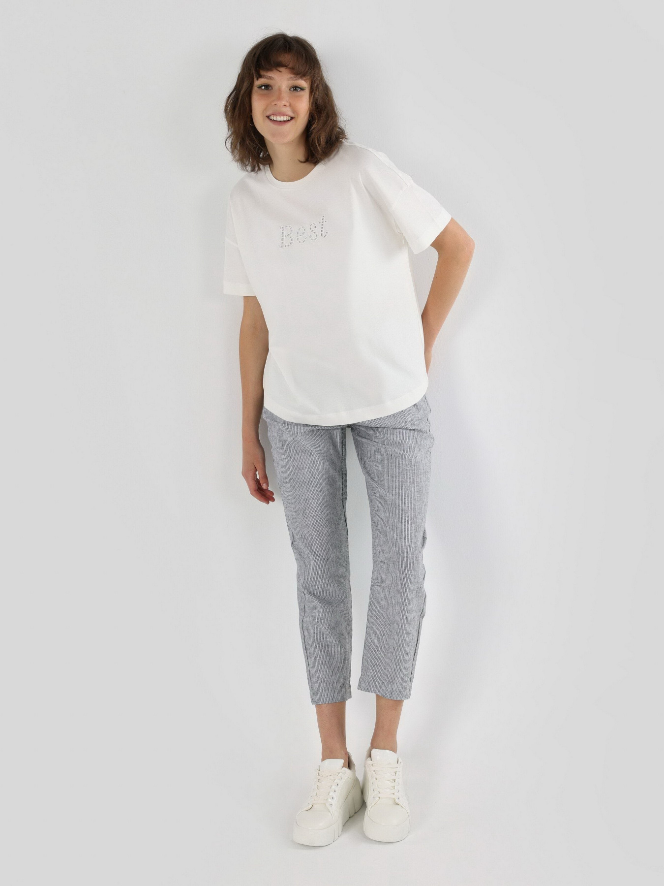 Футболка Colin’s модель CL1064058OFW Фото