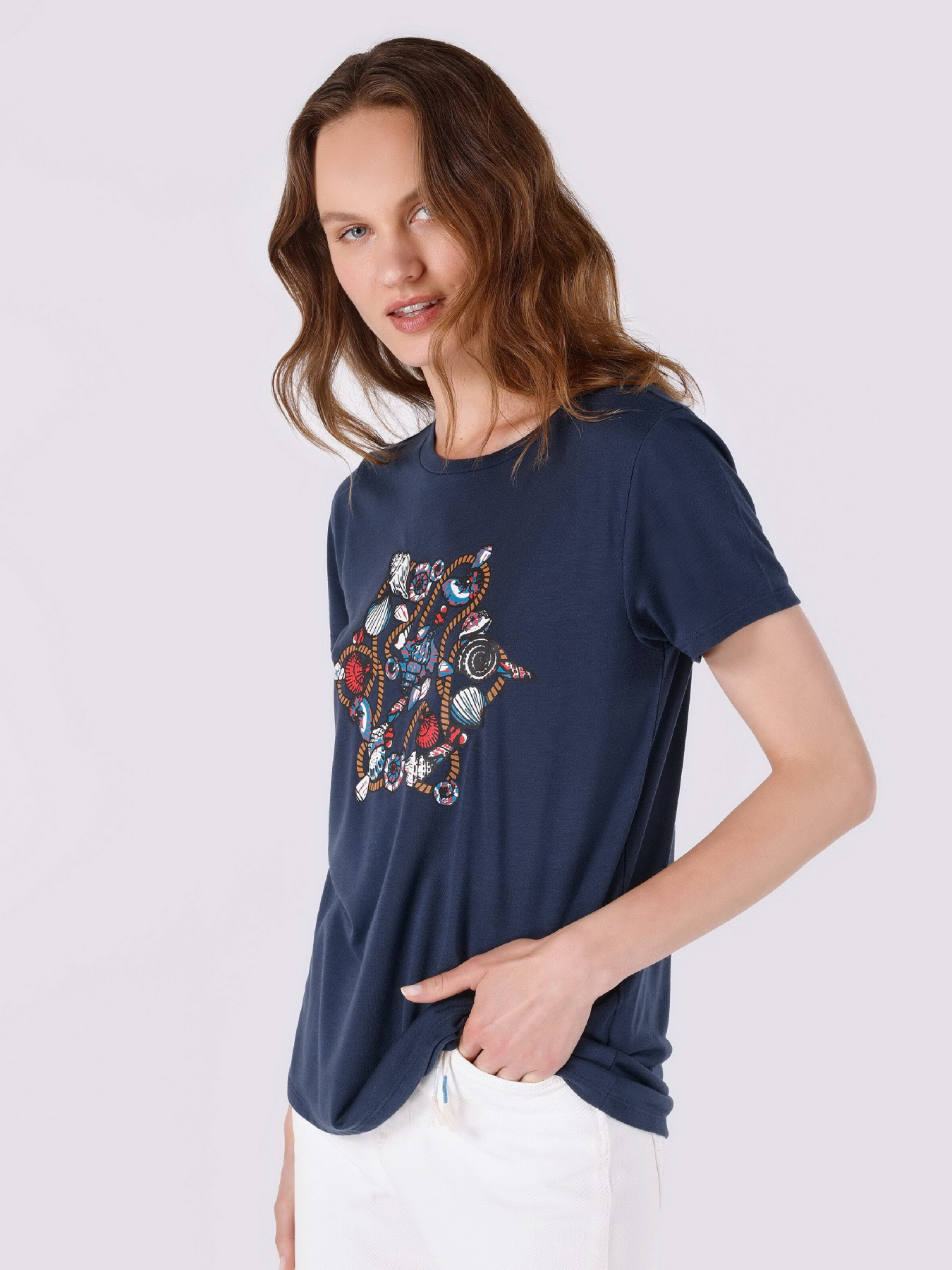 Футболка Colin’s модель CL1064067NAV Фото