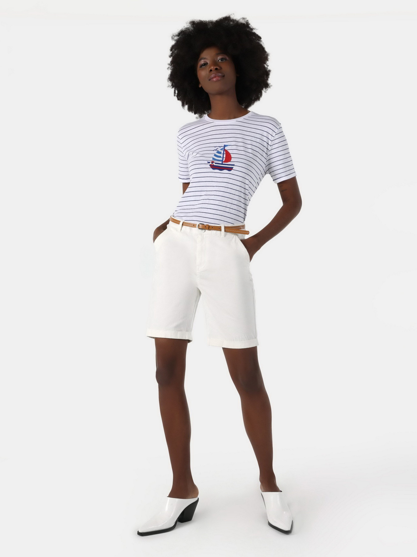 Шорты Colin’s модель CL1064077WHT Фото