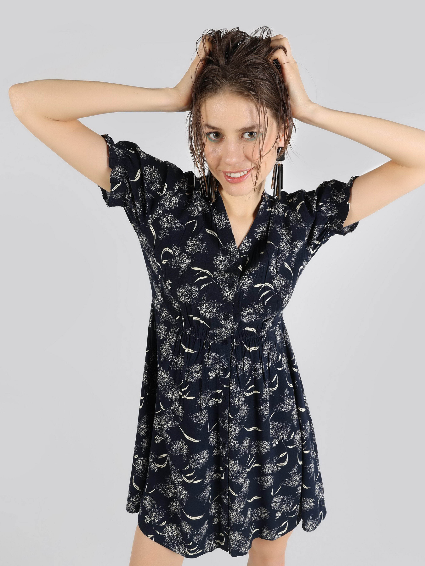 Платье мини Colin’s модель CL1064095NAV Фото